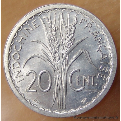 Indochine Française 20 cent 1945