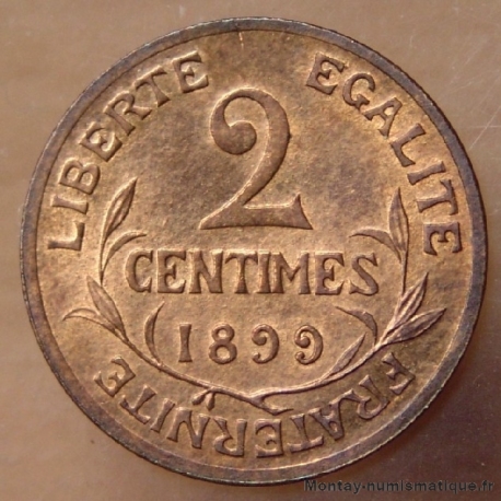 2 Centimes Dupuis 1899