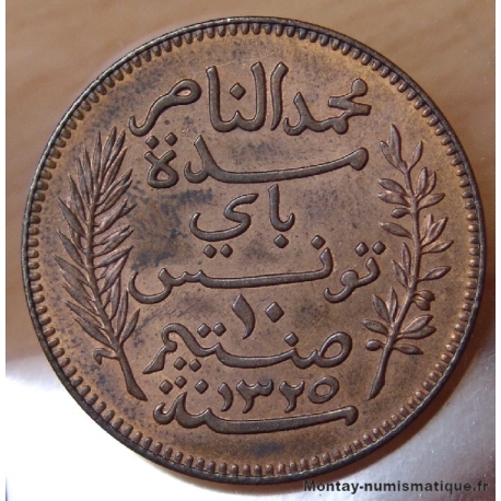 Tunisie 10 Centimes 1907 A 