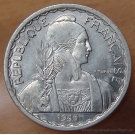 Indochine 20 cent 1945 C Castelsarrasin