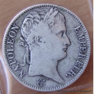 5 Francs Napoléon I 1808 BB Strasbourg