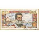 5000 Francs Henri IV  6-6-1957 N.12
