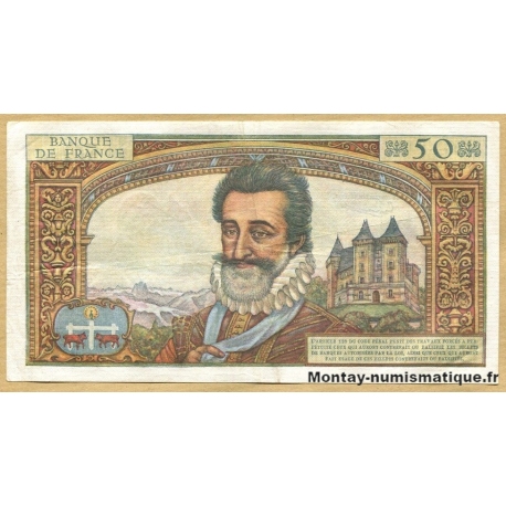 50 Nouveaux Francs Henri IV 5-3-1959 D.9