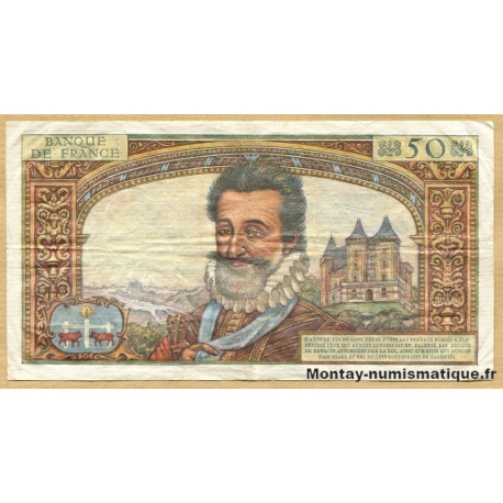 50 Nouveaux Francs Henri IV 5-3-1959 Z.4