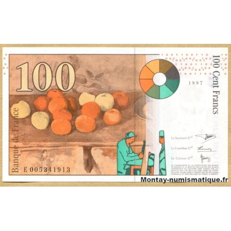 100 Francs Cézanne 1997 