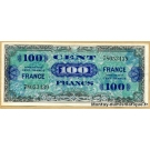 100 Francs Verso France Juin 1945 sans série