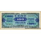 100 Francs Verso France Juin 1945 série 3