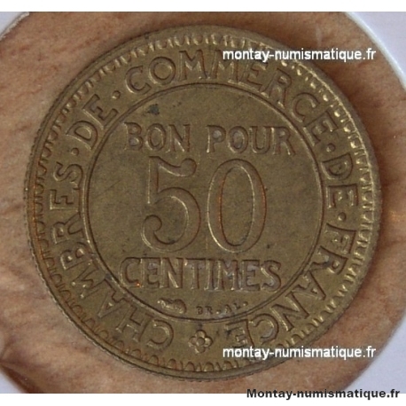 50 Centimes Chambre de commerce 1926