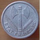 2 Francs Bazor 1944 B Beaumont Le Roger