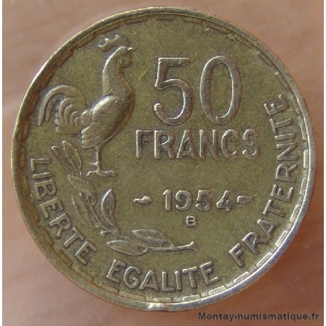 50 Francs Guiraud 1954 B Beaumont Le Roger