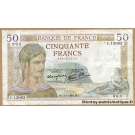50 Francs Cérès 4-4-1940 C.13063