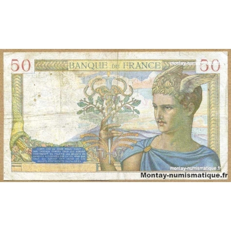 50 Francs Cérès 4-4-1940 C.13063