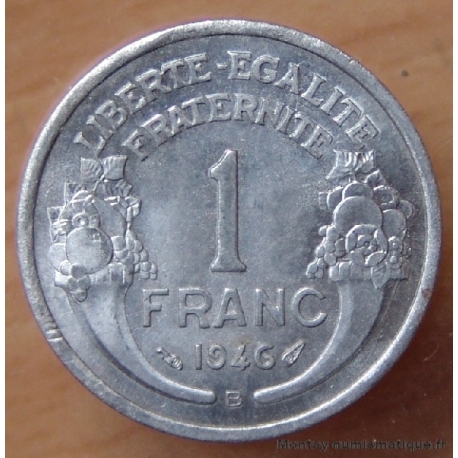 1 Franc Morlon 1946 B Beaumont-Le-Roger