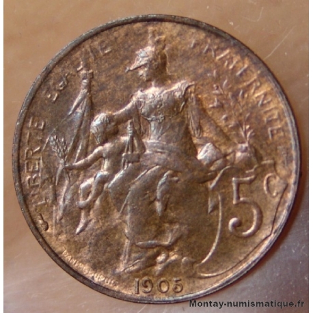 5 Centimes Dupuis 1905