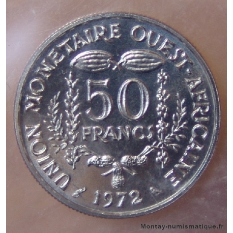 Etats de l'Afrique de l'Ouest 50 Francs 1972 essai 