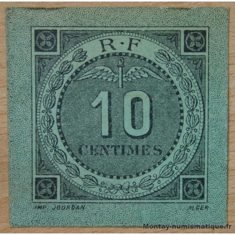 Algérie - Bougie, Setif 10 centimes 1916
