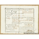 8000 Livres Isle de France Port Louis 8 octobre 1781  Expédition de l'Inde 