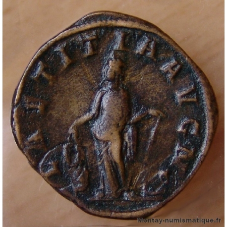 Gordien III Sesterce  + 240 +243 Rome LAETITIA