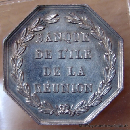 Iles de la Réunion Jeton Banque de l'Ile de la Réunion ND (1860-1879)