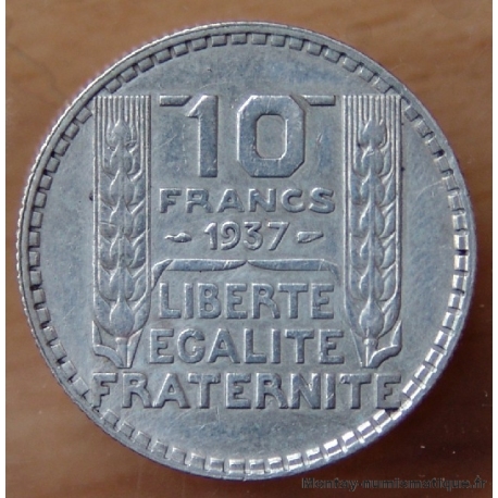10 Francs Turin 1937