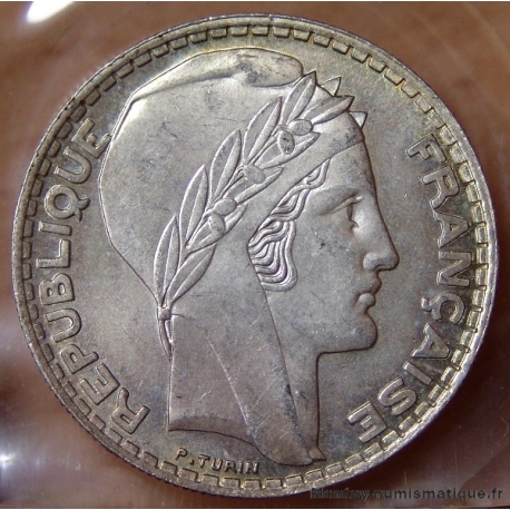 20 Francs Turin 1934