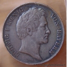 1 Gulden 1838 Münich Ludwig I Bavière