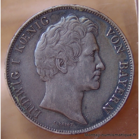 1 Gulden 1838 Münich Ludwig I Bavière