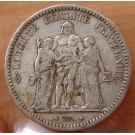 5 Francs Hercule 1872 A Paris
