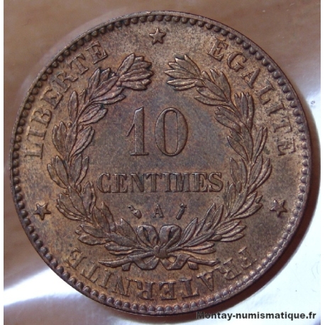 10 Centimes Cérès 1887 A Paris