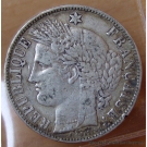 5 Francs Cérès sans légende 1870 K étoile 2h00