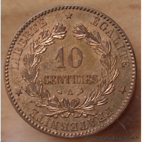 10 Centimes Cérès 1897 A Torche