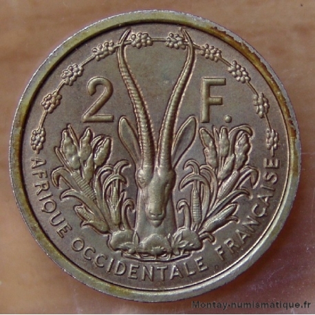 AOF 2 Francs 1948 Essai - Afrique Occidentale Française 
