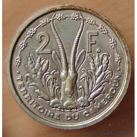 Cameroun 2 Francs 1948 essai - Union Française 
