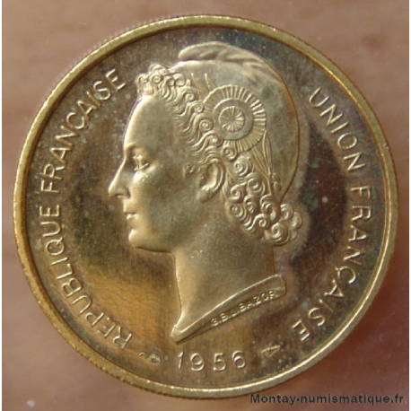 TOGO 25 francs 1956 Essai