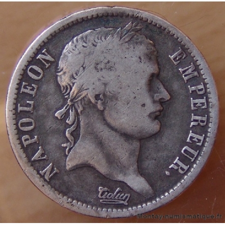 2 Francs Napoléon I 1810 B Rouen