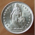Suisse 1 Franc 1965 B Berne