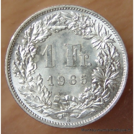Suisse 1 Franc 1965 B Berne