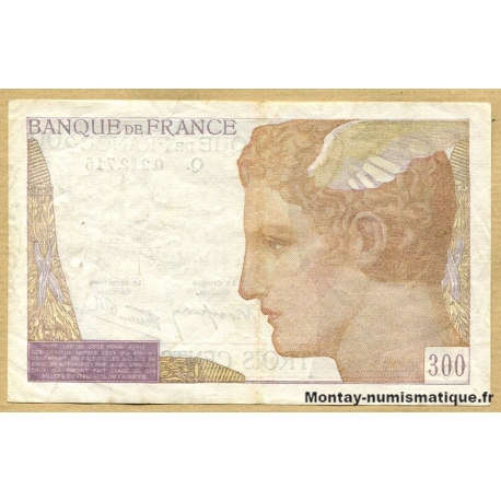 300 Francs 9-2-1939 lettre Q