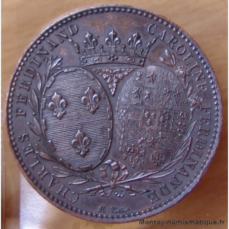 Module 5 Francs duc et Duchesse de Berry 18 novembre 1817