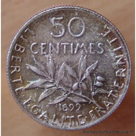 50 Centimes Semeuse 1899