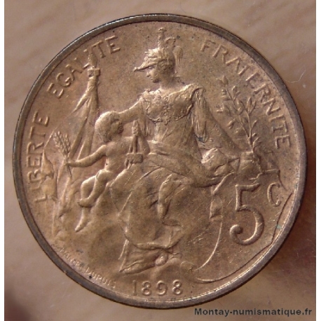 5 Centimes Dupuis 1898
