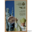 République de San Marin 2 Euro 2011 Domus Magna coin Card 