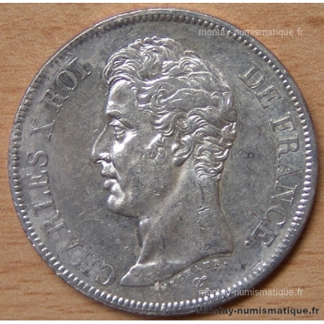 5 Francs Charles X 1826 BB