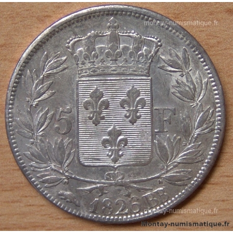 5 Francs Charles X 1826 BB
