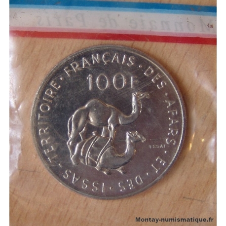 Djibouti 100 Francs 1970 essai Afars et Issas