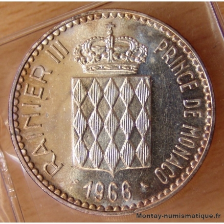 Monaco 10 Francs Charles III 1966
