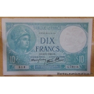 10 Francs Minerve 14-11-1940 