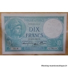 10 Francs Minerve 14-11-1940 