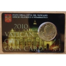 Vatican 50 Cent d'euro 2010 BU Coin-card  BenoÏt XVI