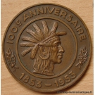 Médaille Banque de la Guadeloupe 1953
